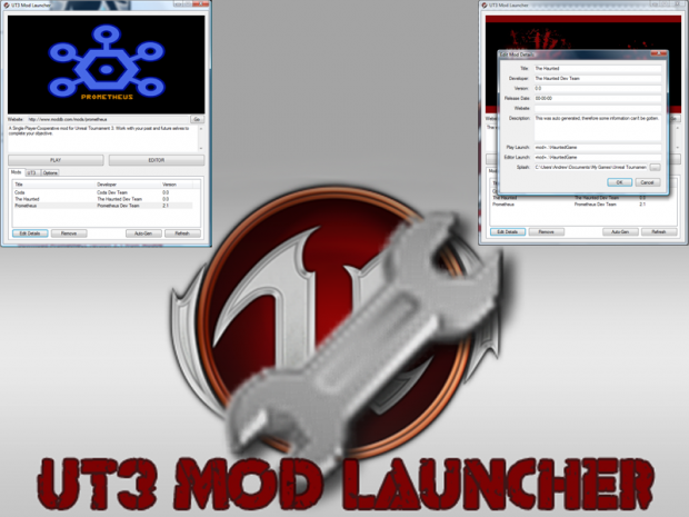 UT3 Mod Launcher V 2.0