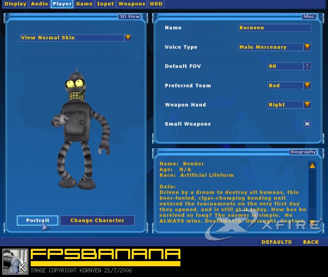 Bender - Russian Tournament
