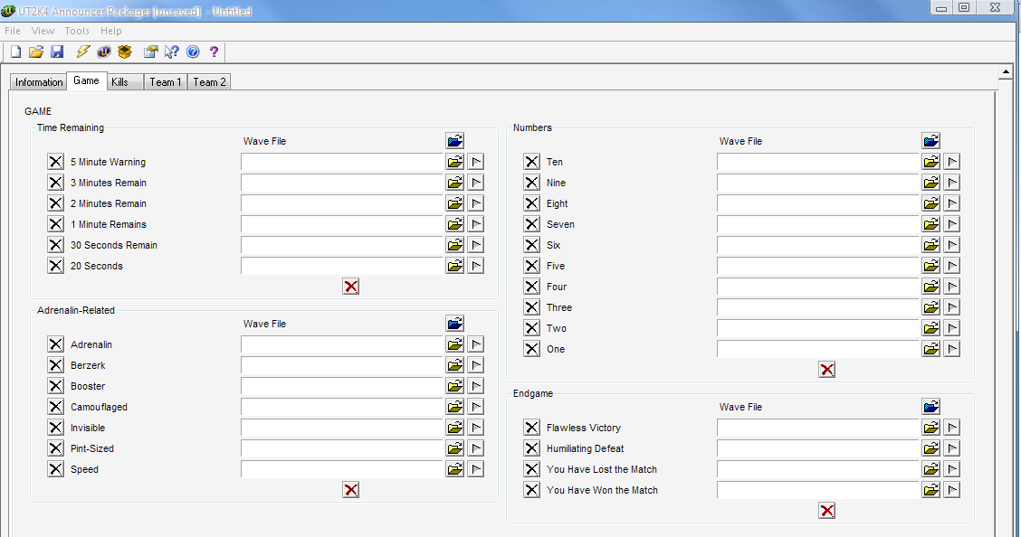 UT2K4 Announcer Packager V 0.0.9