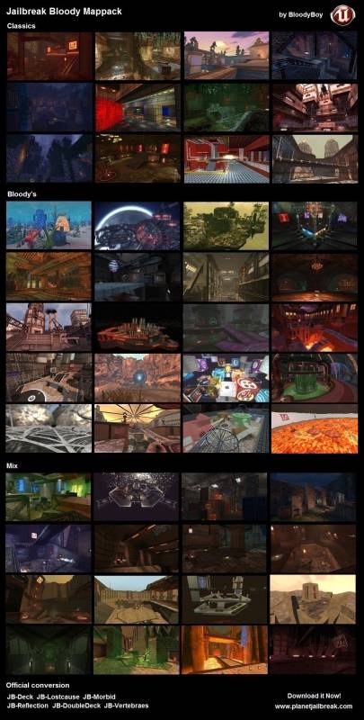Jailbreak Bloody Mappack Part1 - Russian Tournament